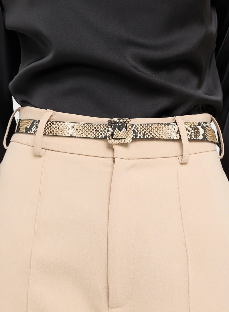 Ella Limited Edition Snake Print Belt