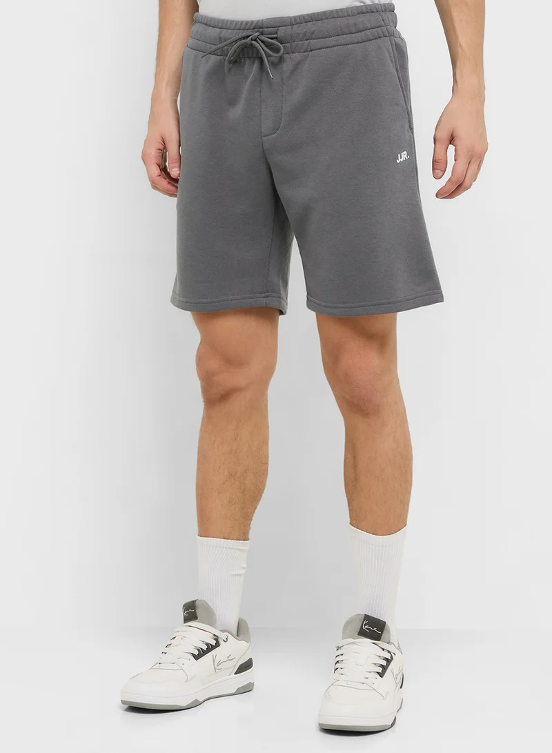 JJ Rebel by Jack & Jones Jrebgorm Reg Rebel Logo Sweat Shorts