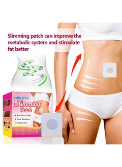HBESTY Slim Patch- Lose Excess Weight & Bosst Metabloism & Natural Herbs,Essence Fat Burn Slim Body Slimming Patch,  Help Detoxify Tone 30Pcs  - Image 5