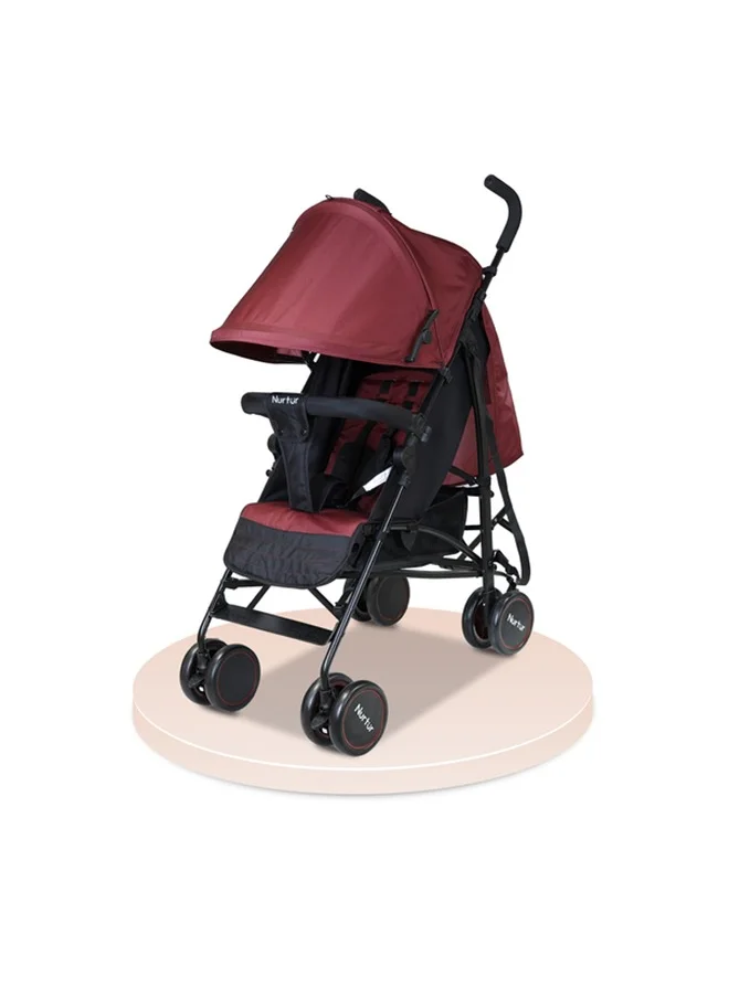 نورتر Archer Baby Kids Lightweight Stroller 0 to 36 months Storage Basket Detachable Bumper 5 Point Safety Harness Compact Design Official Product