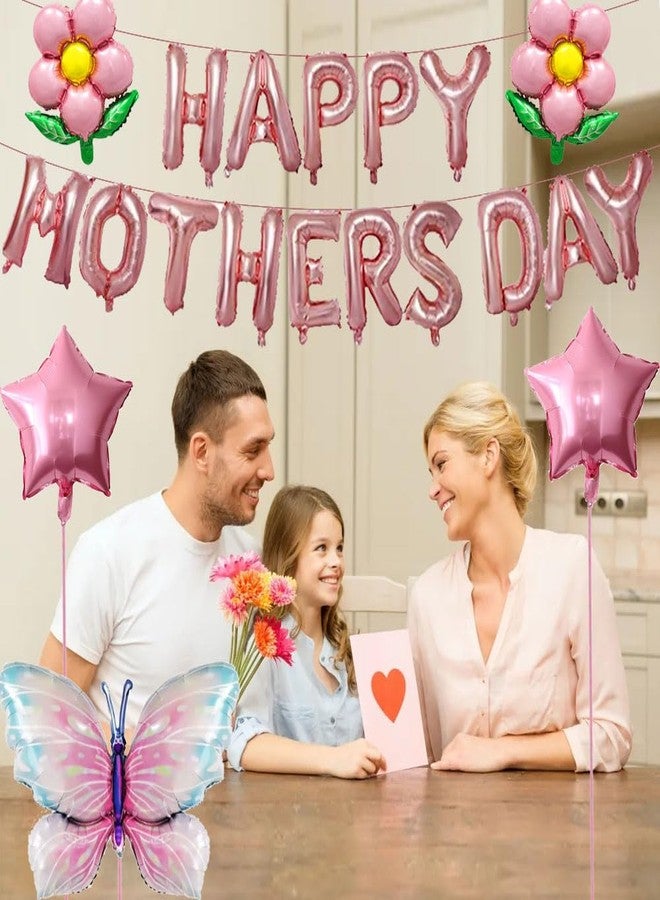 DECGOL Happy Mother's Day Balloons Mothers Day Banner Set for Party Decoration Supplies - Image 4