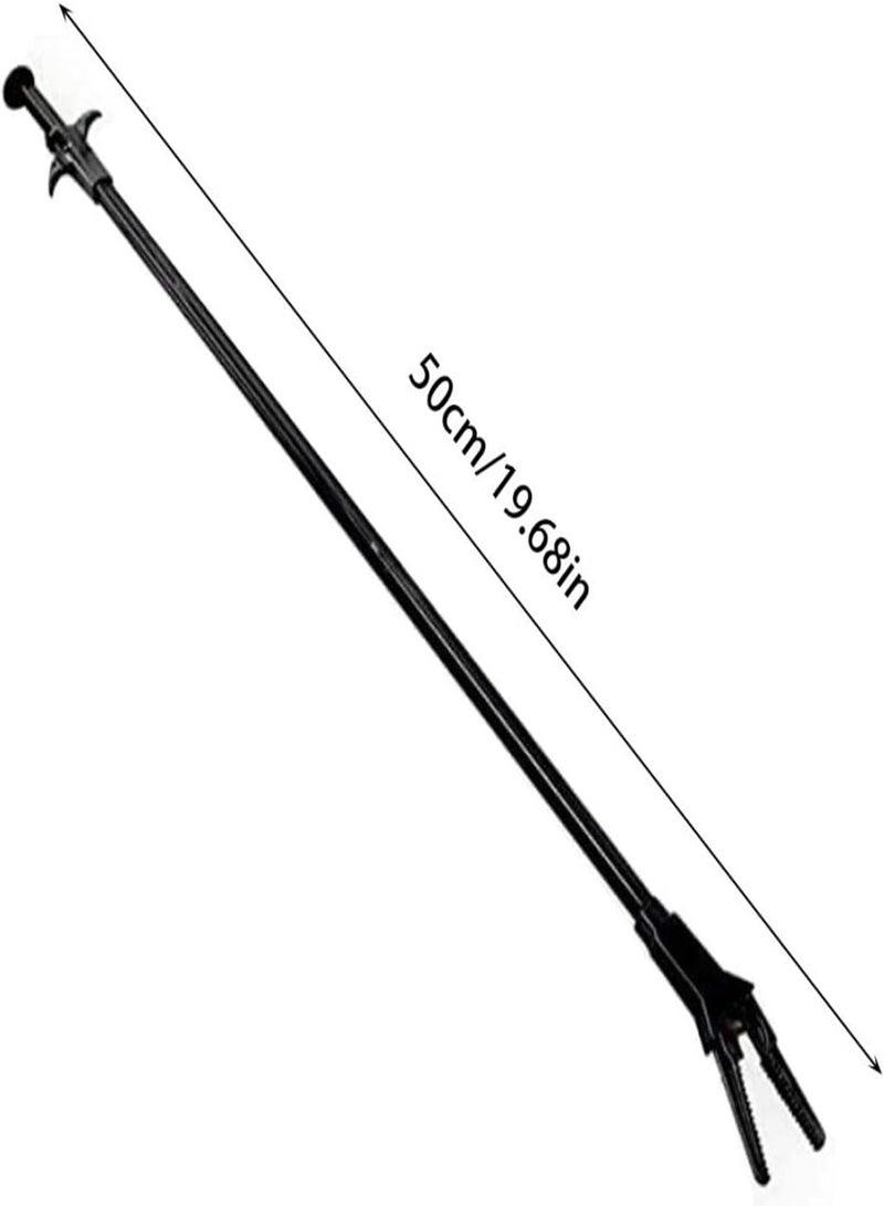GGOOT Aquarium Tongs Long Handle Aquatic Grass Plant Clamp Cleaning Tweezer for Home Fish Tank 50cm - Image 5