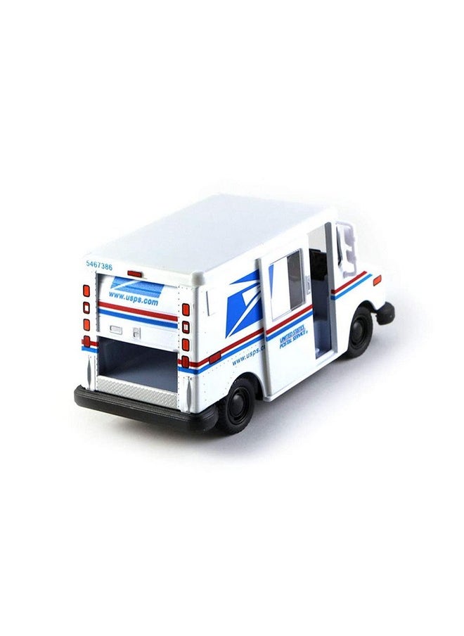 Kinsmart ? United States Postal Mail Truck Usps Llv 1:36 Scale Die Cast Metal 5 Inch Model Toy  - Image 1