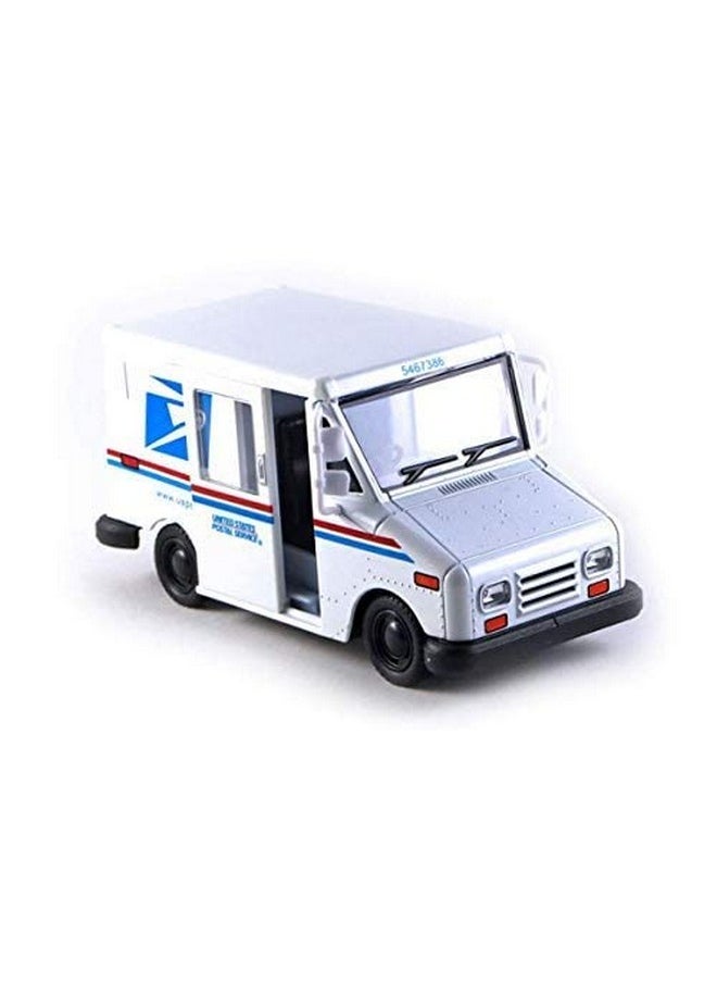 Kinsmart ? United States Postal Mail Truck Usps Llv 1:36 Scale Die Cast Metal 5 Inch Model Toy  - Image 4