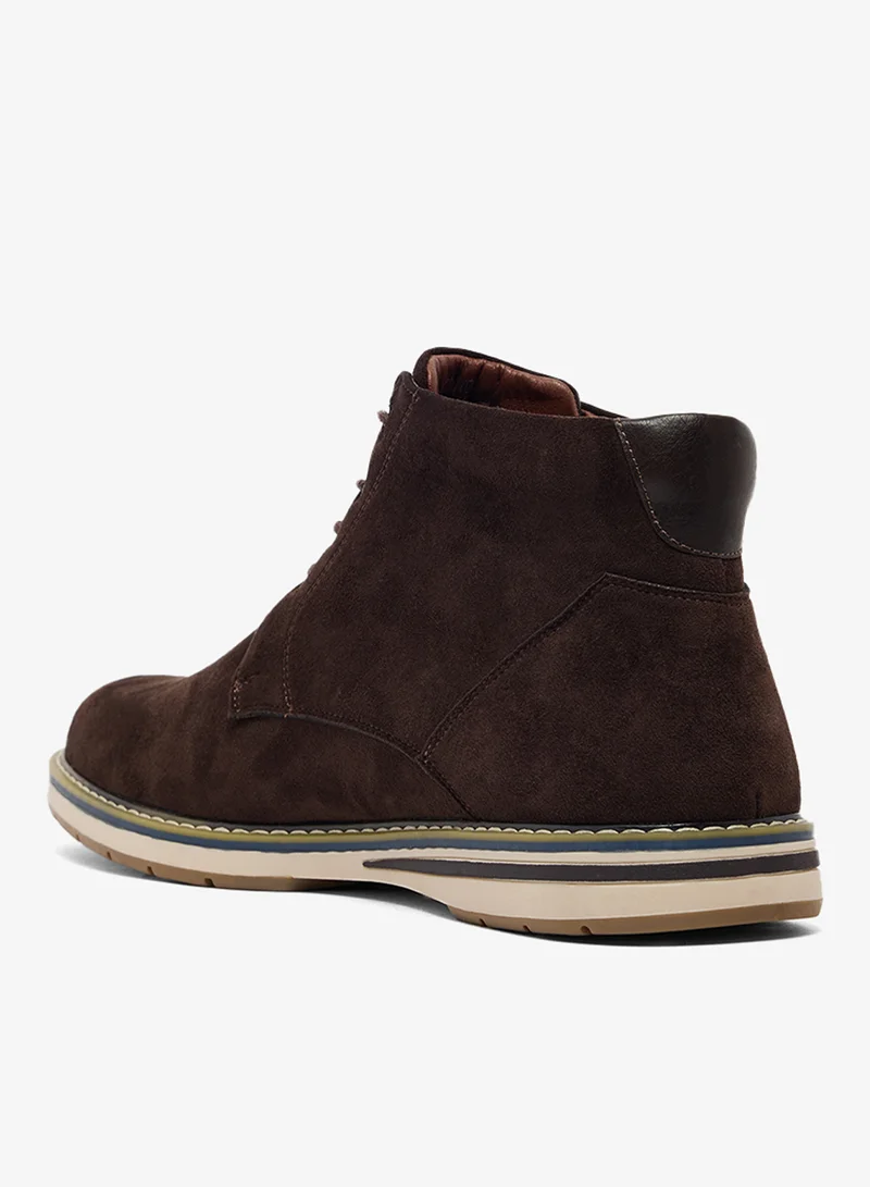 Seventy Five  Welt Detail Casual Chukka Boots for Men | Best Price UAE