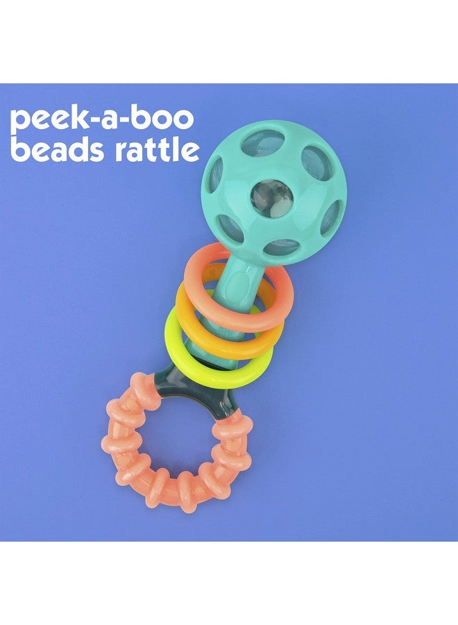 ساسي مجموعة هدايا ألعاب حسية من Sassy My First Toys للأعمار من 0 أشهر فما فوق - Image 4