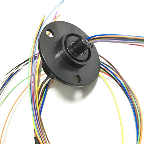 Taidacent 6-30A Slip Ring Collector Ring Rotary Electrical Contact Joint Connector (12 Wires 2A) - Image 3