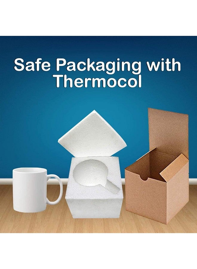 Days Anniversary Gift For Mom And Dad Coffee Mugs Set - 2 Papa And Mummy Quotes Printed White Ceramic Mug Cup Best Gift For Mother On Birthday/Mother'S (B0965Rwp3R) - 330 Ml - Image 2