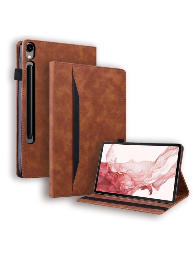 عام غطاء دوار متوافق مع جالاكسي تاب S10 FE 2025، غلاف لوحي واقي دوار 360 درجة مع حامل قلم قابل للفصل. - Image 1