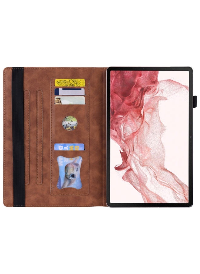 عام غطاء دوار متوافق مع جالاكسي تاب S10 FE 2025، غلاف لوحي واقي دوار 360 درجة مع حامل قلم قابل للفصل. - Image 5