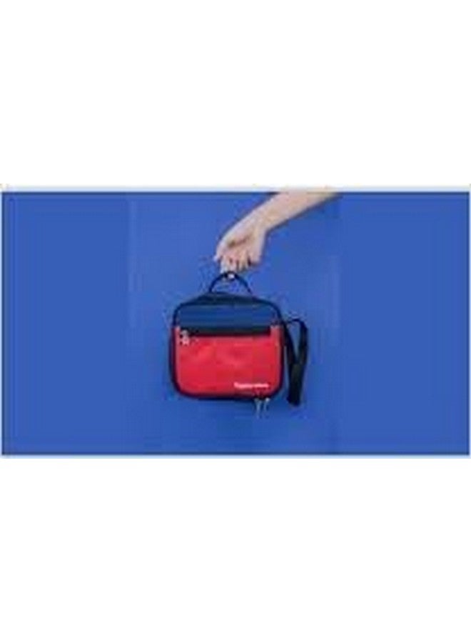 Tupperware Plastic Lunch Box Set with Bag, 5-Pieces, Multicolor (SHBMTPR013) - Image 5