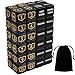 LAMJAM 48 Pcs Abilities Keywords Counter Dice Black Shield MTG Dice Counters Bulk Buff Tokens D6 Dice Set for Magic The Gathering MTG TCG Card Games Accessories - Image 3