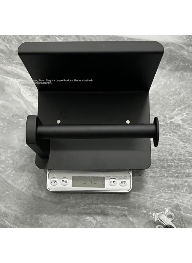 Bluejw Stainless Steel Tissue Holder Roll Paper Holder Toilet Toilet Paper Holder Punch-free Tissue Holder Phone Holder Hotel Project - Image 3