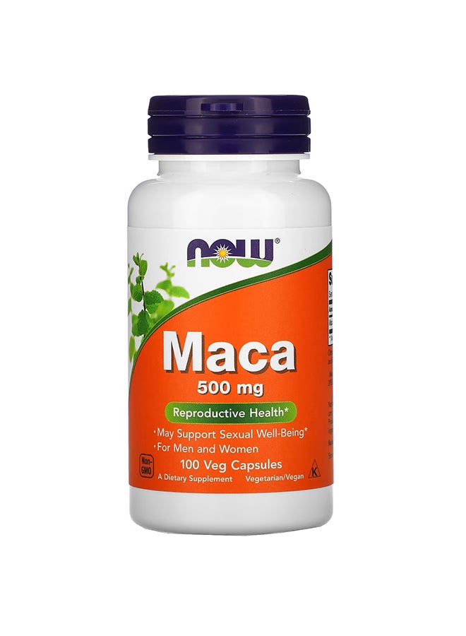 Now Foods Maca Reproductive Health Supplement - 100 Veg Capsules - Image 1