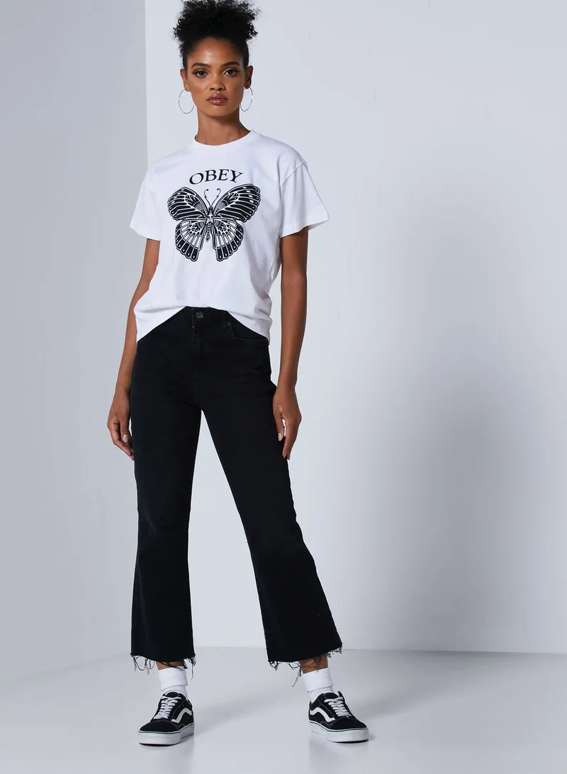 OBEY Butterfly T-Shirt