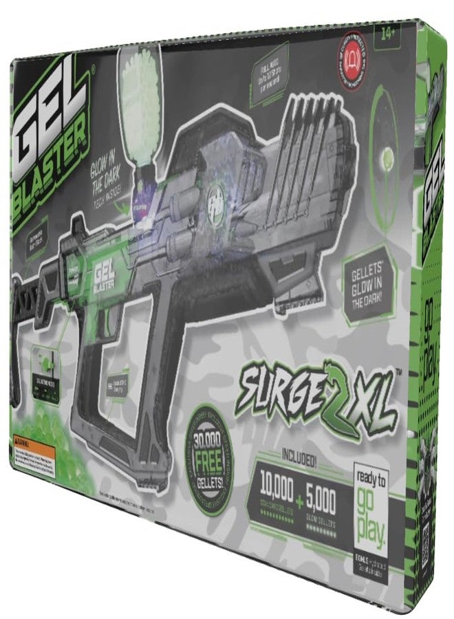 Gel Blaster Surge XL 2 with Built-in Starfire Glow Activator - Upgraded GelBlaster Toy with 150+ Foot Range - Water Bead Ammo - Semi & Full Auto Modes - Glows in the Dark - 180-250 FPS - Ages 14+ - Image 2