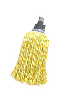 LACOT GENERAL TRADING LLC Efficient 2 Pcs Microfiber Round Wet Mop Set with One Wooden Handle  - Image 3