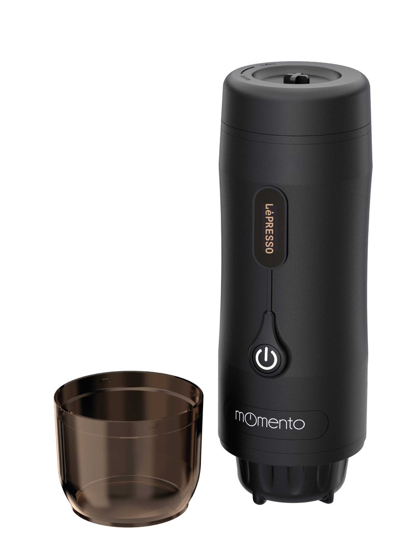 LePRESSO Momento Coffee Maker 2.0 Portable Espresso Coffee Machine 75W 2500mAh - Black  - Image 4