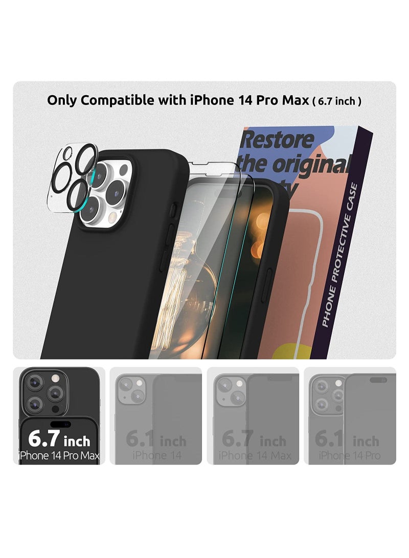 Magnetic Case Designed for iPhone 14 Pro Max Case 6.7 inch (2022), Compatible with MagSafe, Liquid Silicone Phone Case for iPhone 14 Pro Max - Image 2