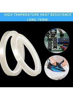 CMGTYYD Olefu Heat Resistant Temperature, Heat Tapes for Heat Press Heat Transfer Tape Sublimation Tape for Electronics Printing DIY Crafts on T-Shirt Fabrics, Masking, Protecting Circuit Board  - Image 5