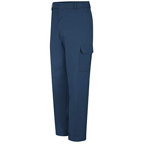 Red Kap Men's Industrial Cargo Pant, Navy, 38W x 32L - Image 3
