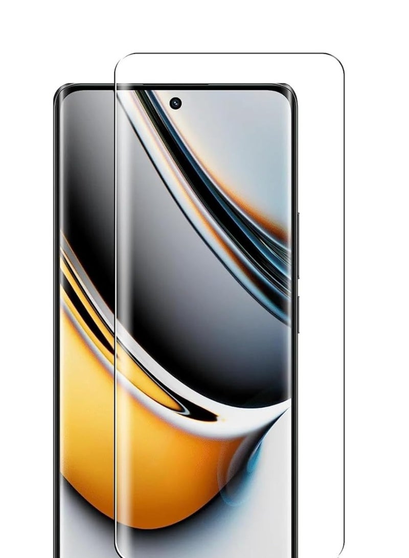 OPPO Realme 11 Pro Screen Protector, UV Tempered Glass Full Cover the Screen, 9H Hardness, Anti-Scratch, Anti-Shatter, Anti-Fingerprint Screen Protector for Realme 11 Pro Clear