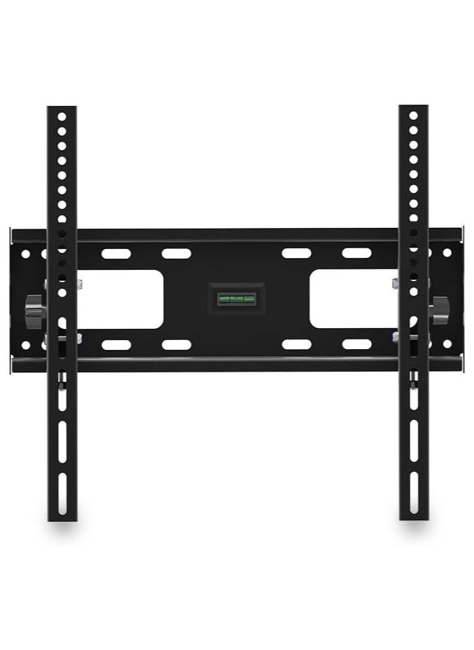 LS-44F Fixed TV Wall Mount Bracket for 26''–60'' TVs, VESA 400x400, Ultra Slim 30mm Profile, Heavy Duty Load Support