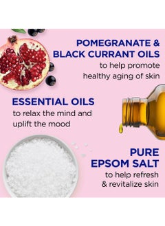 Dr Teal's Dr.Teal's Foaming Bath with Pure Epsom Salt Pomegranate & Black Currant 1000ML  - Image 3