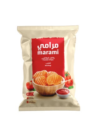 بطاطس موجة بنكهة الكاتشب