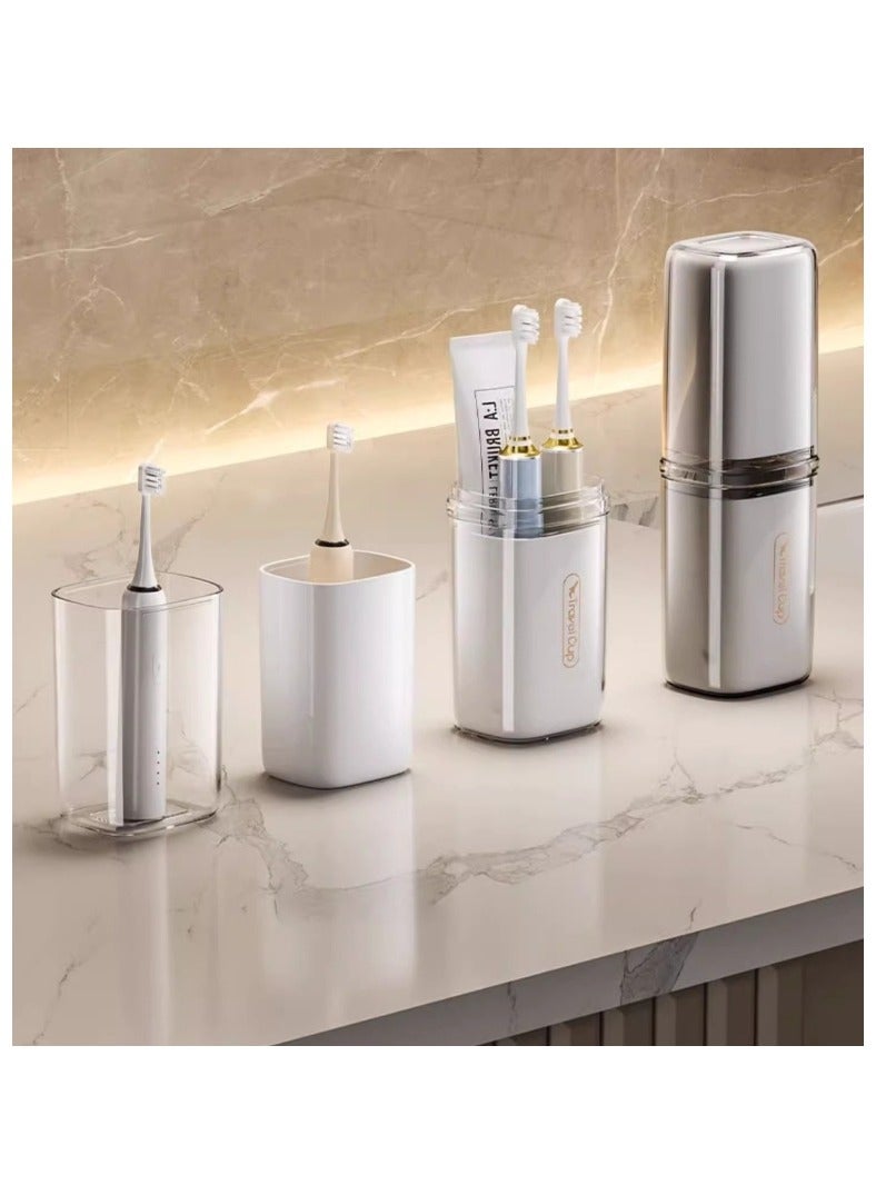 Travel toiletry mug portable toothbrush mug toothbrush toothbrush toothbrush travel toothbrush mouthwash cup storage box - Image 5