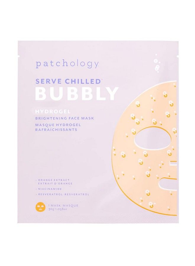 Patchology Brightening Gel Face Mask with Resveratrol and Niacinamide Patchology Bubbly hydrogel Face Mask protects and brightens face while supporting an even skin tone 1 count  - Image 2