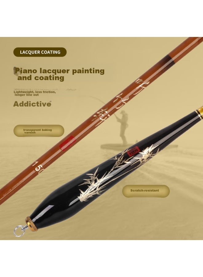 Bear fire Xionghuozhentu Xian Stream Fishing Rod, 1.5m Carbon Fiber, 28 Sections, Short Section Micro Rod, Children's Fishing Rod, Portable Small Hand Rod, Platform Fishing Rod  - Image 5