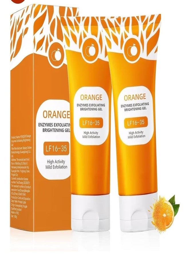 Cetlo Orange eneymes Gel for Face & Skin | Deep Cleansing & Gentle Exfoliation | Helps Remove Tan, Dirt & Dead Skin | Refreshing Citrus Gel | Suitable for All Skin Types - Image 1