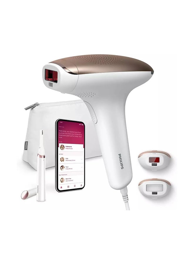 Philips Lumea IPL BRI921/60, Hair Removal, 7000 Series, Skintone Sensor, 2 Attachments, Body, Face, Compact Pen Trimmer, Corded Use Multicolour - Image 2