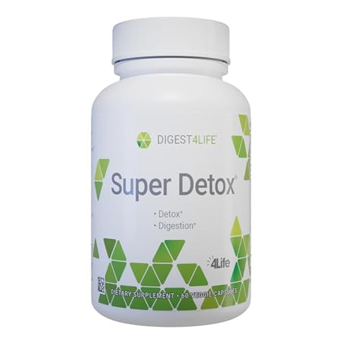 4Life Super Detox, Dietary Supplement, Supports Detoxification and Liver Function with Artichoke, Calcium D-Glucarate and Milk Thistle - 60 Capsules - Image 1
