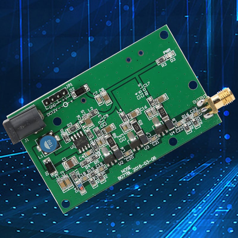 DC12V Noise Generator: SMA Output, Stable ENR Performance Spectrum Tracking Source - Voltage-Regulator Tube Powered Interference Signal Source for RF Spectrum Analyzer Lab & Microwave Component Testin - Image 5
