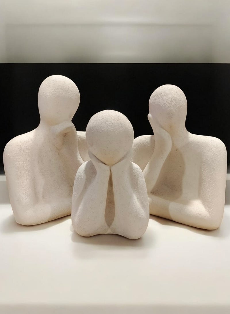 كلور زون بوتري منحوتات ديكور المنزل، تماثيل حديثة - Image 3