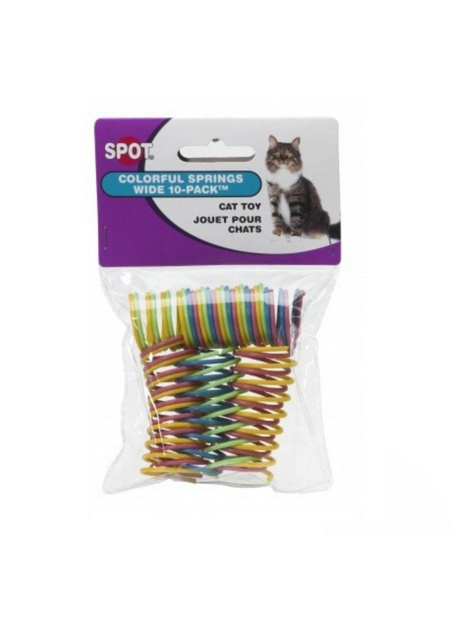 spot Ethical Pet Products Colorful Springs Wide Cat Toy 10 pack Scratchers and Toys10 - Image 2