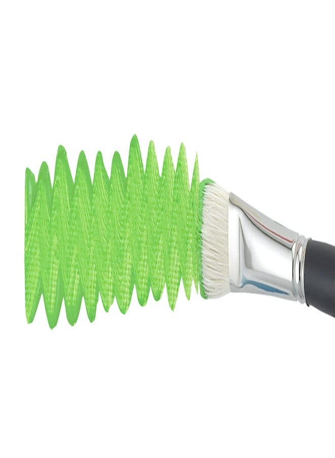 Creative Mark Pro Stroke Premium White Chungking Hog Bristle Artist Paint Brush - Bright Set of 5 - Natural Bristle Brush w/Great Control Suitable for Oils, Watercolors, Acrylics, Alkyds, Caseins - Image 3