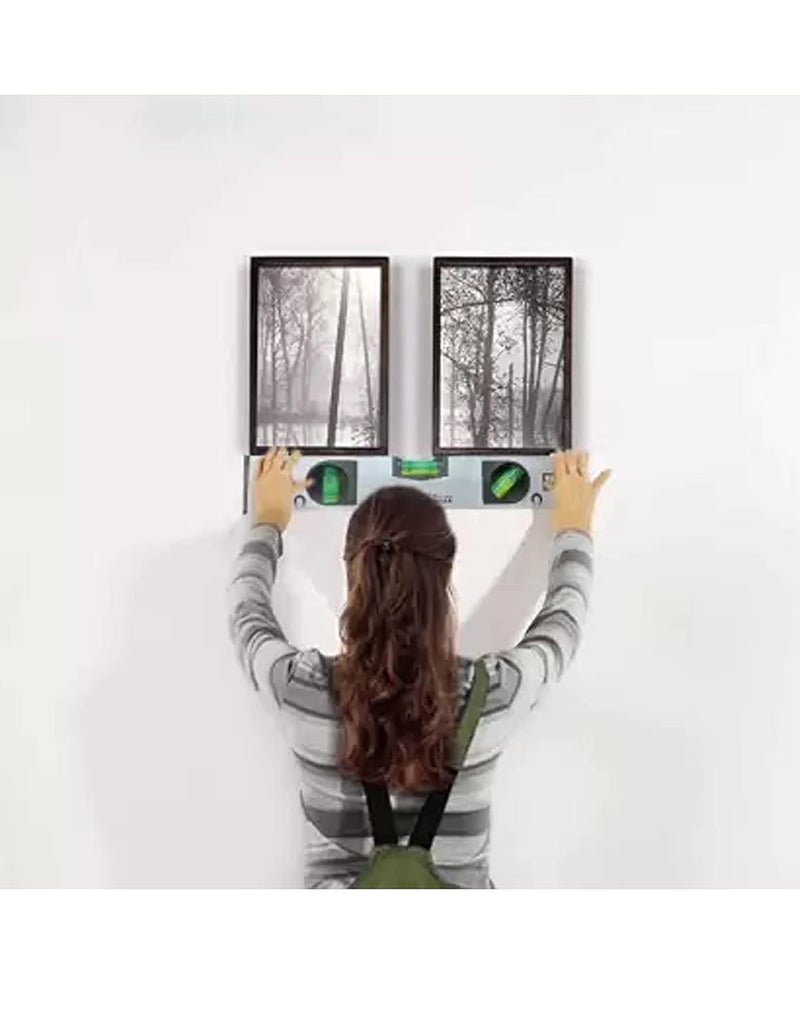 Coach & Pep 12inch water level Indicator/Aluminium scale Magnetic Carpenter's Level (30 cm) /Magnetic Carpenter's Level indicator for Home Renovation. - Image 5