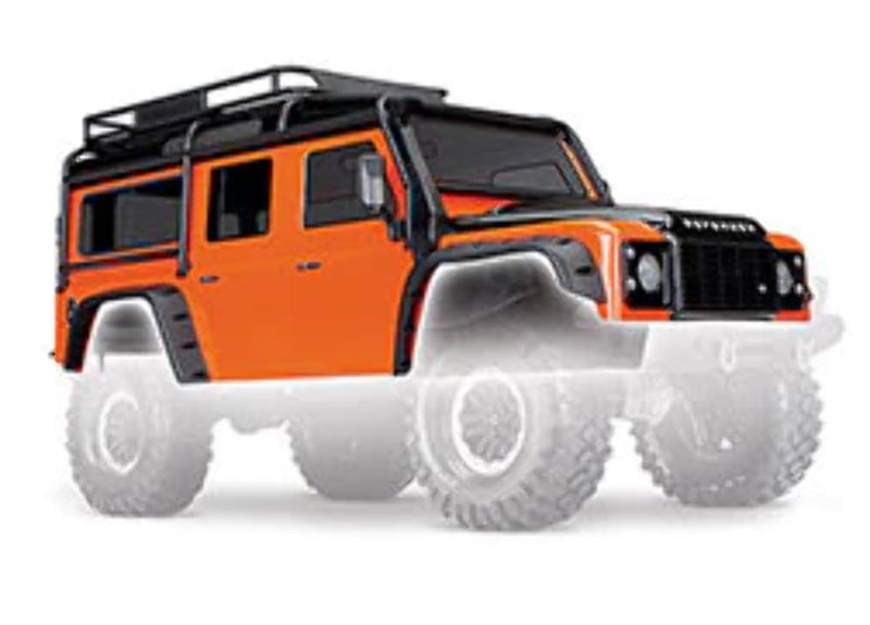 TRAXXAS تراكساس 8011A جسم لاند روفر ديفندر مغامرة برتقالية TRX4 - Image 2