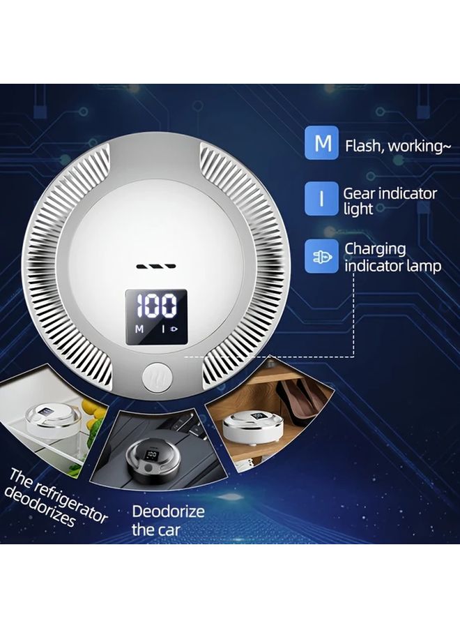 منقي هواء سيليفري USB للسيارة والغرفة، منظف هواء صغير محمول ومضغوط - Image 5