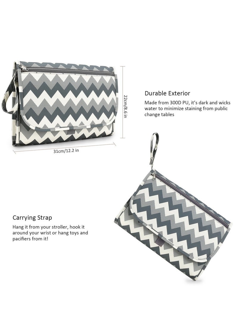 RedMapleTEK Foldable Diaper Bag for Going Out, Portable Baby Changing Pad - Image 4
