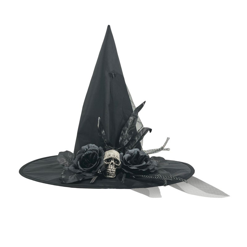 Party Magic Halloween Witch Hat Adult Size - Image 1