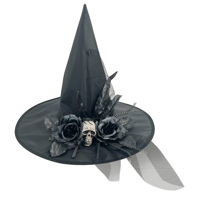 Party Magic Halloween Witch Hat Adult Size - Image 2