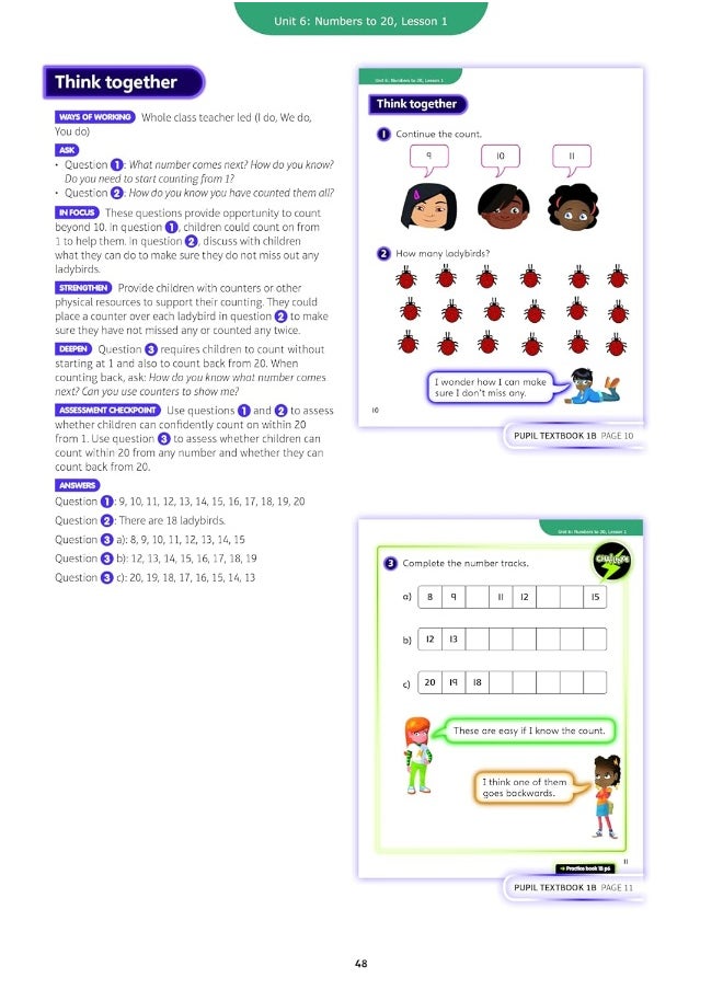 null - Power Maths Teaching Guide 1B - White Rose Maths edition - Image 1