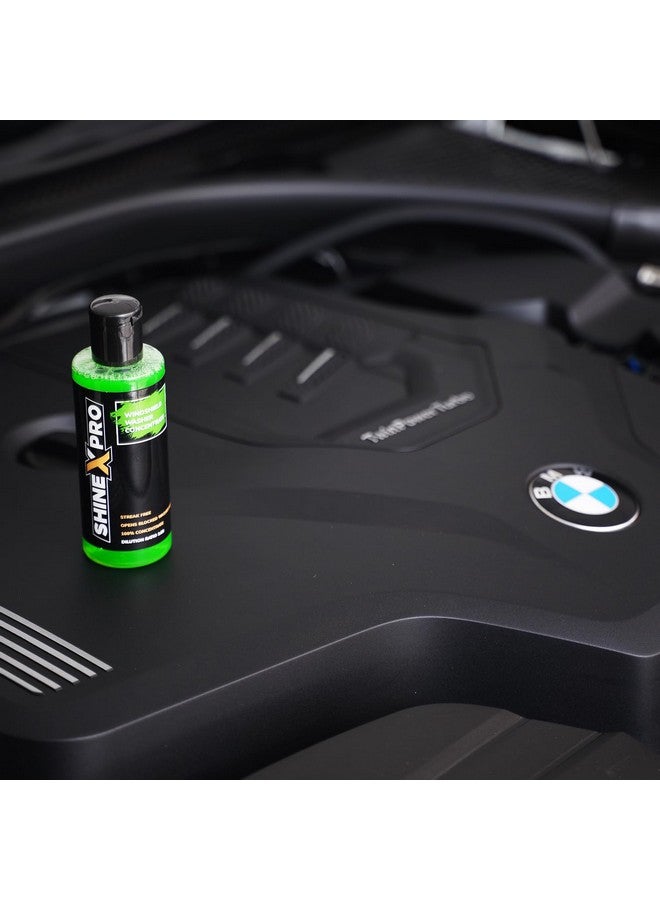 shinexpro ShineXPro 200mL Windshield Washer Fluid For Car - Car Windshield Cleaner Liquid In Concentrate Form (20mL Enough For 1L Tank) - Get A Streak Free Finish With Our Car Wiper Liquid  - Image 2