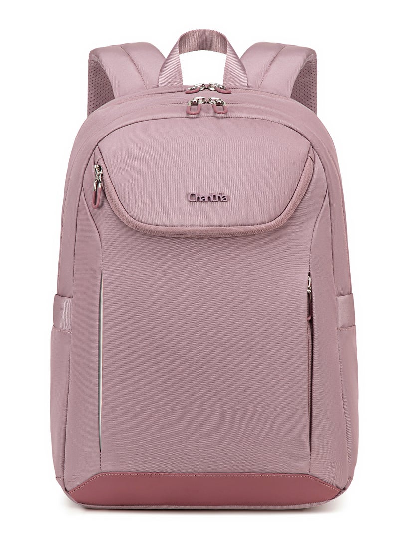 Chantria Premium Durable Lightweight Laptop Backpack for Women Water Resistant Multifunctional Daypack for Casual Office School Travel, CB00638-Pale Mauve  - Image 4