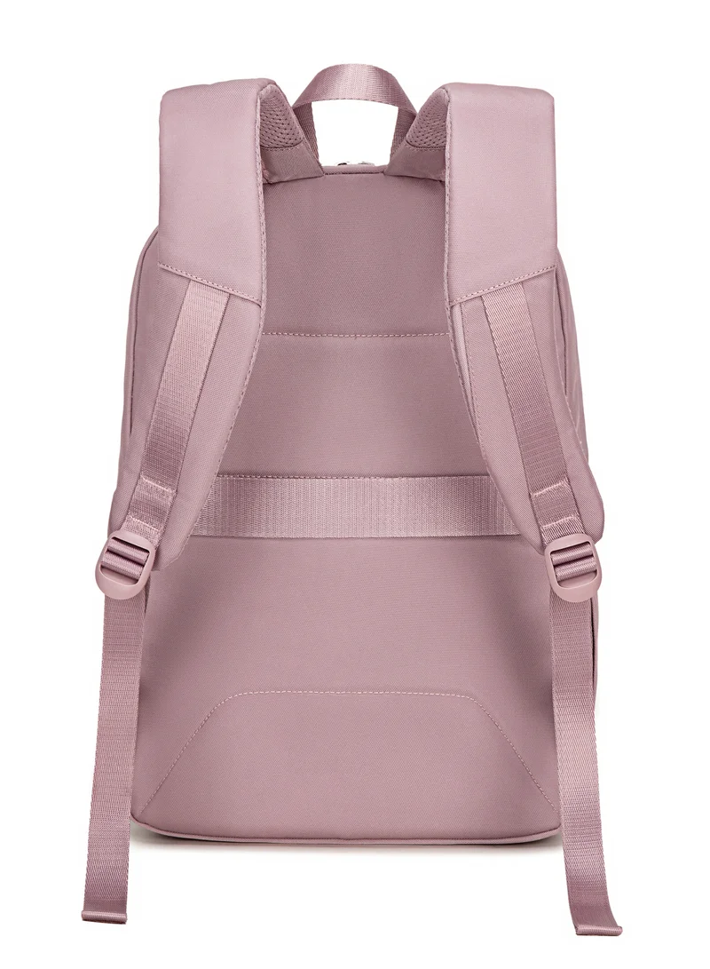 Chantria Pale Mauve Premium Durable Lightweight Laptop Backpack for Women Water Resistant Multifunctional Daypack for Casual Office School Travel, CB00638-Pale Mauve for Women | Best Price UAE