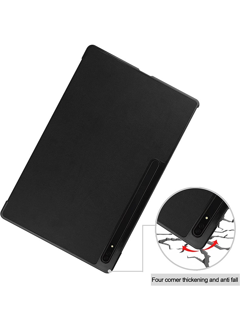 Theodor - Protective Flip Case For Samsung Galaxy Tab S7 - S8 With Trifold Stand Auto Wake Sleep Shockproof Cover Anti social social club copy - Image 1